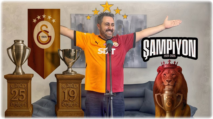ŞAMPİYON GALATASARAY - ŞAMPİYONLUK TÖRENİ