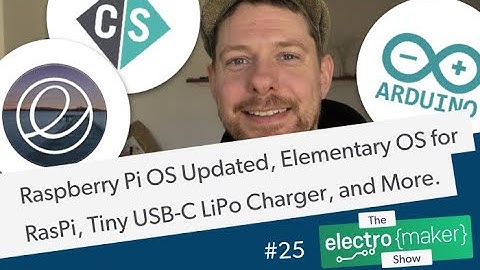 Raspberry Pi OS Update, Elementary OS for the Raspberry Pi, a Tiny USB-C LiPo Charger, and More
