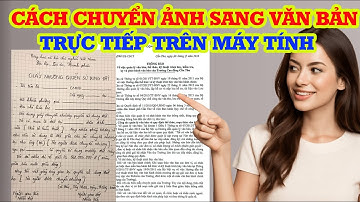 Cách chuyển ảnh sang Word trực tiếp trên máy tính không cài phần mềm