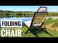 FOLDING CHAIR. Раскладное кресло своими руками.