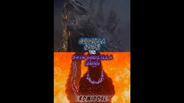 Godzilla (2014) vs Shin godzilla (2016) #godzilla #shingodzilla #edit #monsterverse #legendary