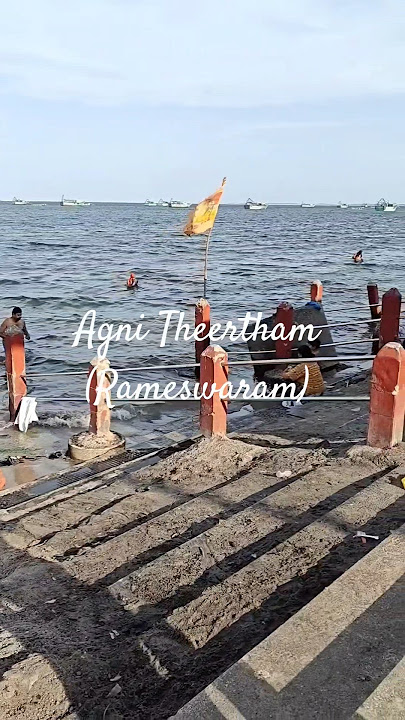 🌊 Agni Theertham, Rameswaram 🌊Experience the divine aura of Agni Theertham
