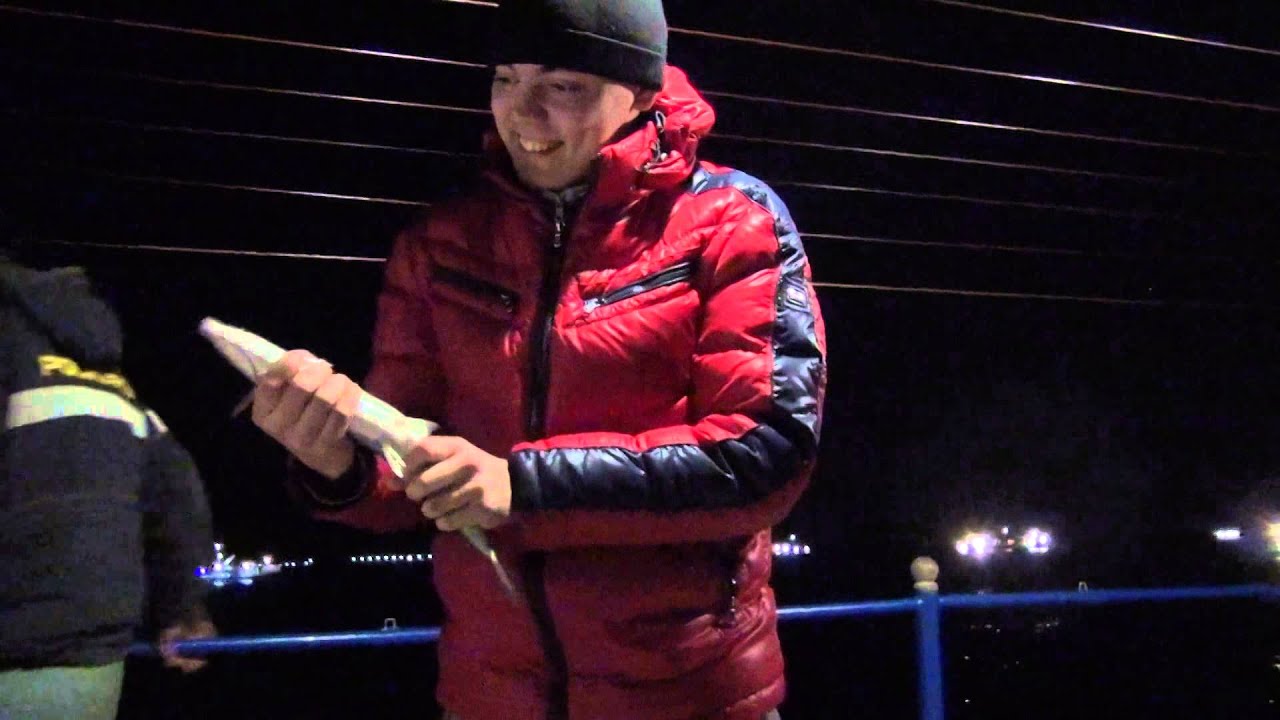 Ночная рыбалка на Фару на Байкале - YouTube