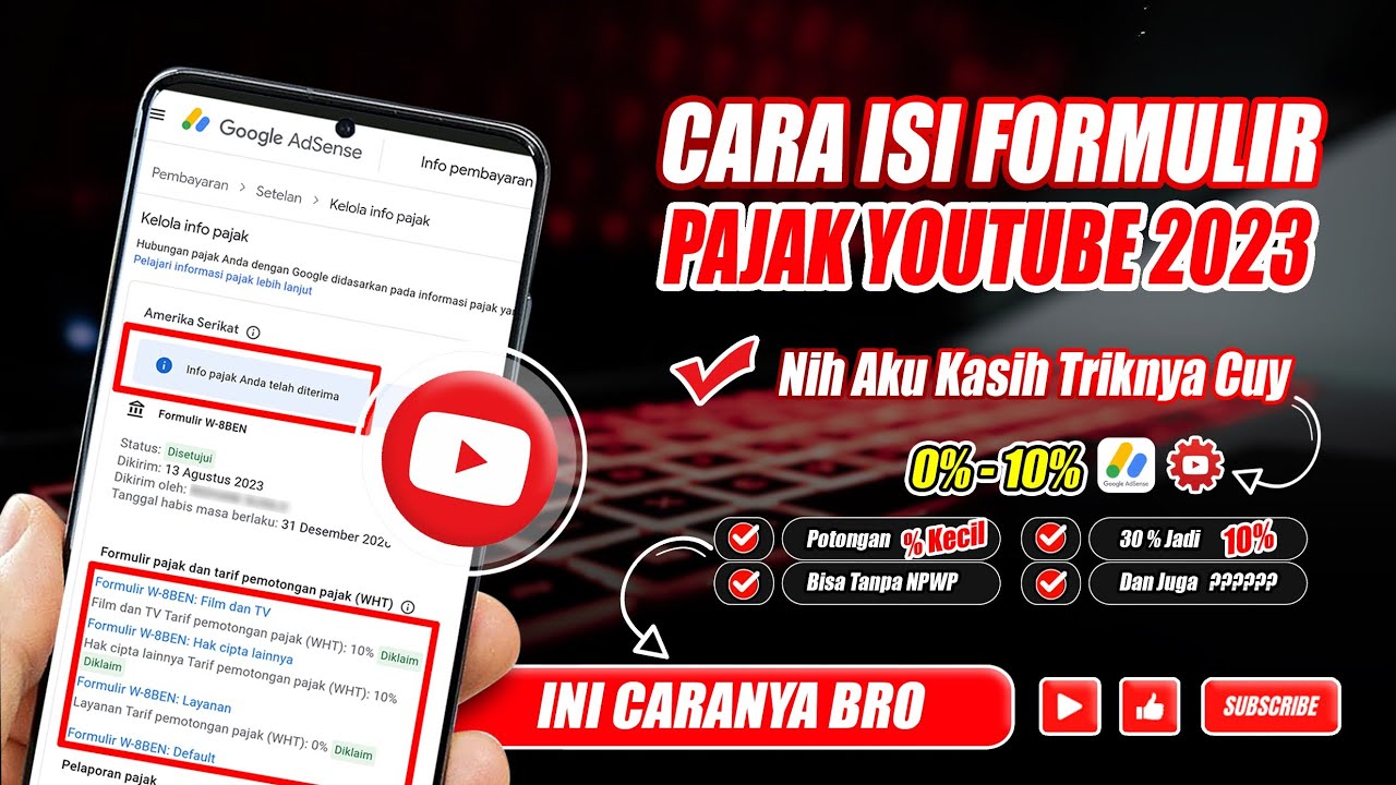 Pajak Adsense di Mesir: Panduan Lengkap untuk Pemasang Iklan dan Penerima Pendapatan