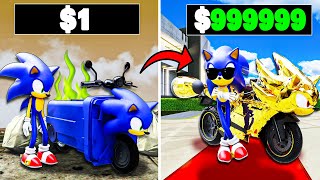 $1 to $1,000,000 Sonic Bikes in GTA 5 RP screenshot 3