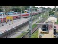 Express train departure and local train arrival chengalpattu junction 