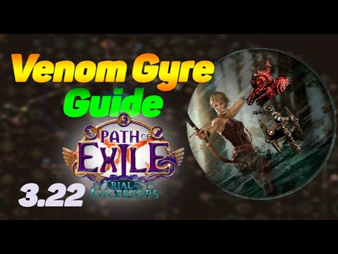 Видео: Venom Gyre Deadeye- starter для Path of Exile 3.22. Гайд на стартера для новой лиги в PoE