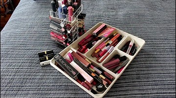 Lip product declutter part 1 ~ lipsticks