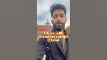 A day in the life of a software developer in Europe wfh edition #household #domestichelper #sweden