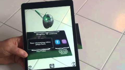 VueAR for printed materials