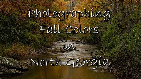 Photographing Fall in North Georgia