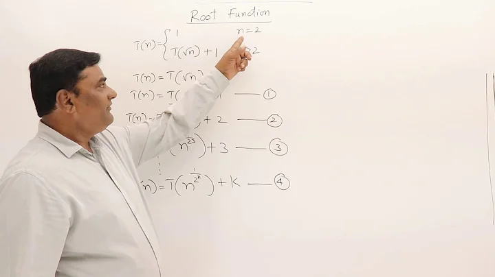 2.5 Root function (Recurrence Relation)