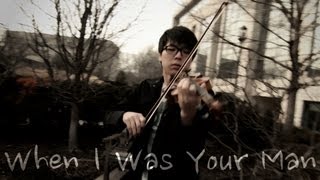Bruno Mars - When I Was Your Man - Jun Sung Ahn Violin Cover chords
