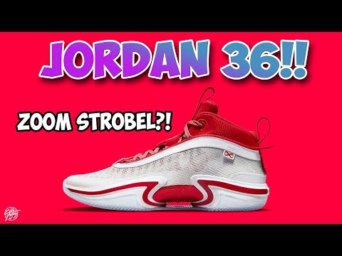Air Jordan 36 Tech Specs + Official Pictures! DOUBLE STACKED Full-Length Zoom Strobel?!