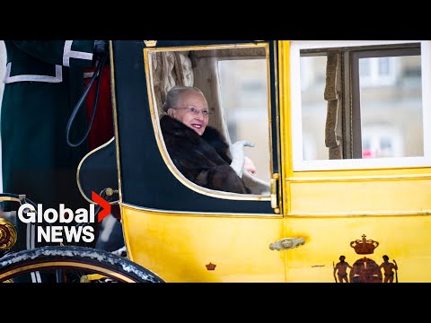 Queen Margrethe takes final carriage ride as Danish monarch after unexpected abdication