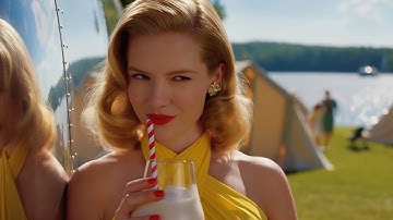 1950s  Rockabilly | Camping at the Lake (1950s Music Video)