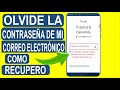 Cómo recuperar la contraseña de mi correo electrónico 📧 Recuperar mi correo electrónico