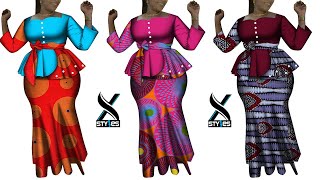 2021 #AFRICAN FASHION || 100 LATEST SUPER STYLISH & GORGEOUS #AFRICAN PRINT DRESSES FOR LADIES screenshot 5