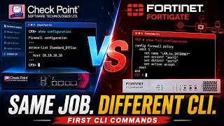 Check Point Administrator Learns FortiGate CLI — First Commands Compared
