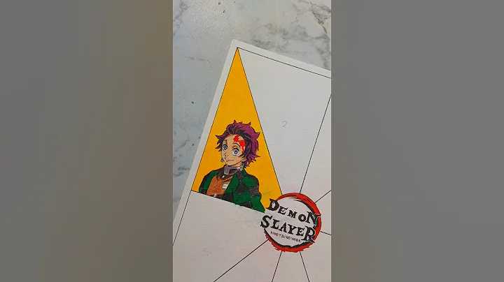 🔥Day 1 Tanjiro Drawing ✍️ | Demon Slayer Art #shorts #tanjiro #ytshorts