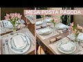 INSPIRAÇÃO DE MESA POSTA | como fazer menu e marcador de lugar