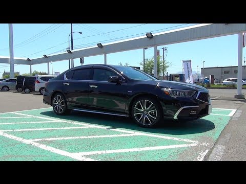 2018 New Honda Legend Hybrid Awd Exterior Interior Youtube