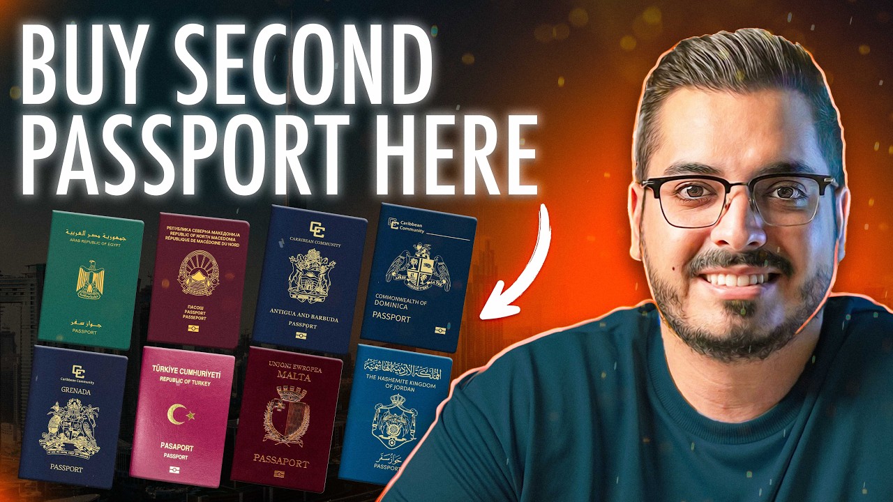 11 Countries Where You Can Buy a Second Passport in 2026 - YouTube