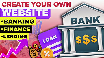 Create Banking Website | Create Loan Website | Create Lending Website/ Finance/Interest/ Bank | 2025