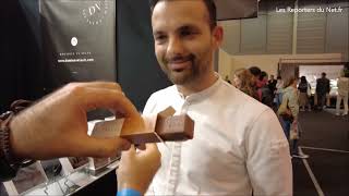Damien Vétault, Chocolatier à Angers, rencontre au Salon du chocolat à Paris