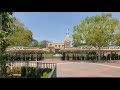 Disneyland main entranceesplanade area loop live ambiance
