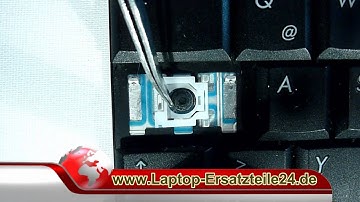 Changing a single key on an HP Pavilion DV6000 keyboard