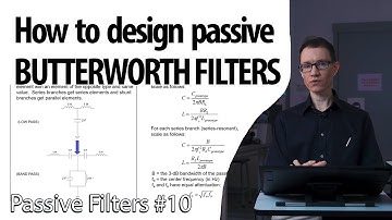 Designing Passive Butterworth Filters (10 - Passive Filters)