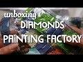 Mail Haul Monday - UNBOXING Diamonds Painting Factory - It Looks like Poured Glue, But...