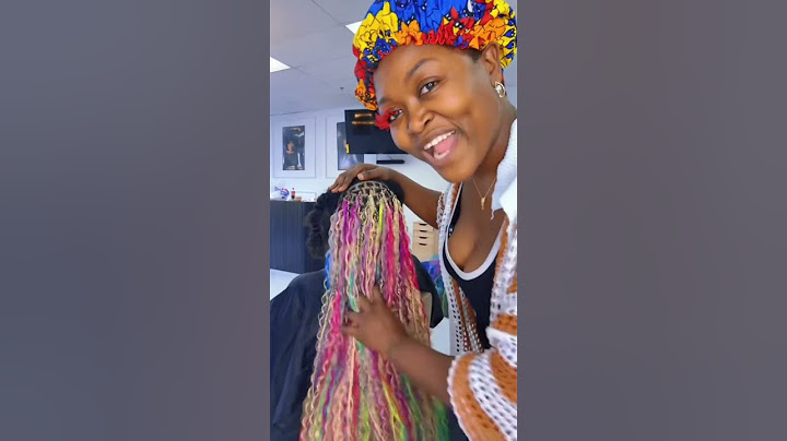 Rainbow 🌈 boho braids 🔥