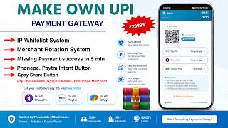 UPI Payment Gateway Source Code | How To Make Own UPI Payment Gateway Website #paymentgateway