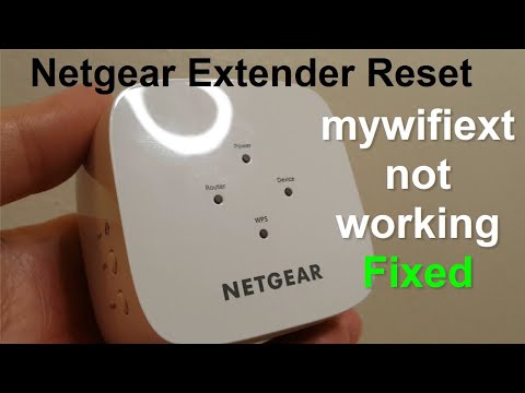 Reset NETGEAR WiFi Extender | Mywifiext not working - Easy Fixed