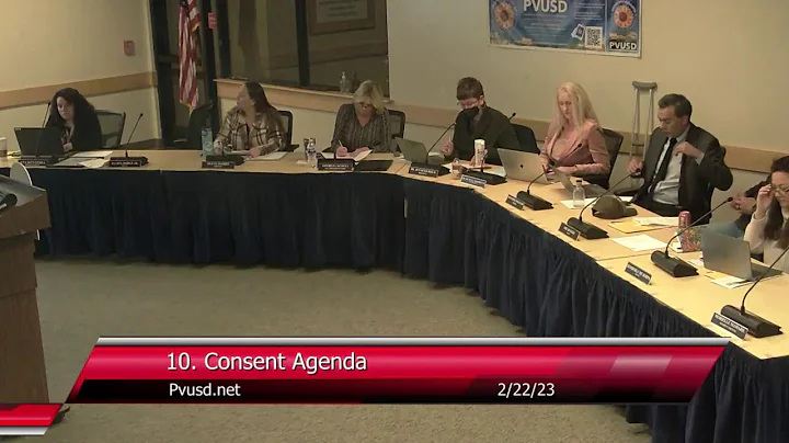 PVUSD Regular Board Meeting 2/22/2023