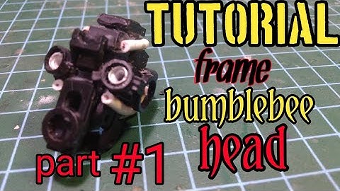 how to make a bumblebee head from gas lighters and used oil bottles