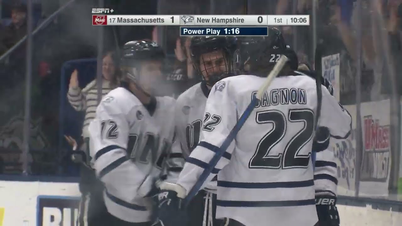 UNH Men's Hockey vs UMass Highlights 3-7-26