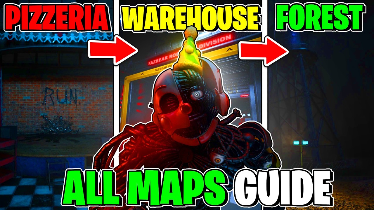 All Maps Guide + Tips || Bite By Night Roblox - YouTube