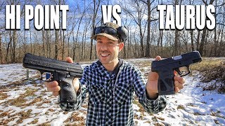 видео: Hi-Point против Taurus... ЛУЧШИЙ ПИСТОЛЕТ ДО 200 ДОЛЛАРОВ?! картинка: Hi-Point против Taurus... ЛУЧШИЙ ПИСТОЛЕТ ДО 200 ДОЛЛАРОВ?!