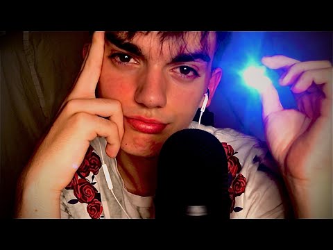 ASMR ~ Sleep-inducing Mouth Sounds & Light Triggers