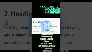 Tutorial Bahasa Coding Html php mysql LM PATTRA Jakarta