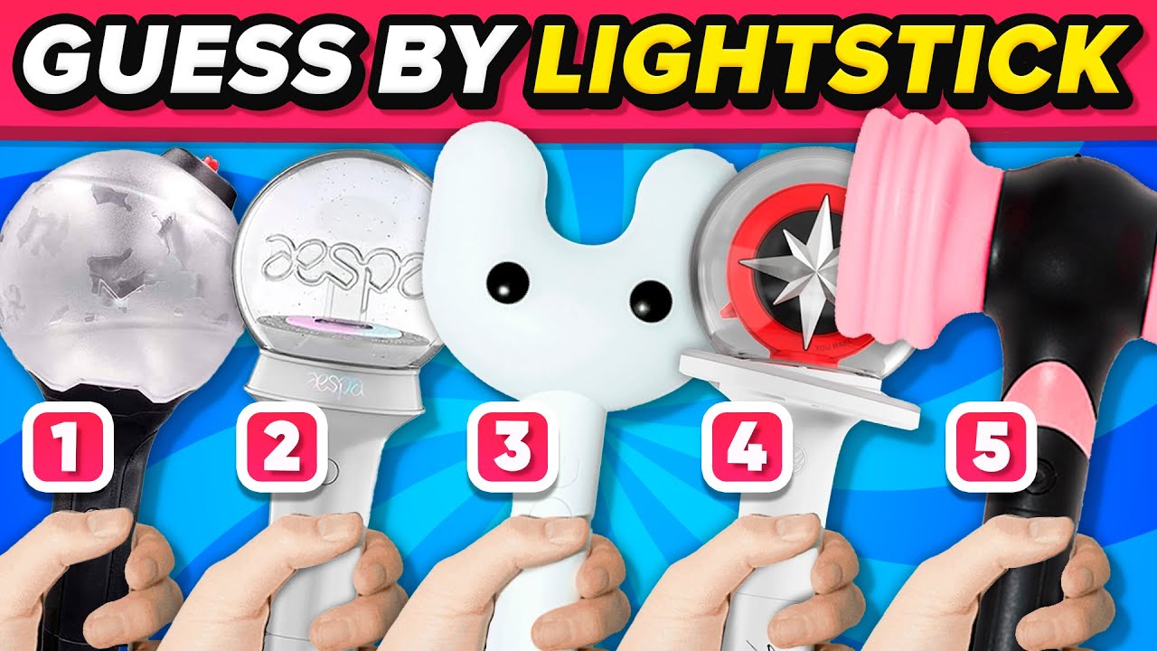KPOP LIGHTSTICK QUIZ 🌟 Guess the Kpop Group | KPOP GAME