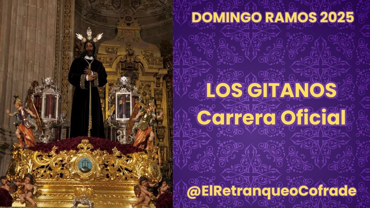 4K Hermandad Los Gitanos, Carrera Oficial | Semana Santa Ronda 2025