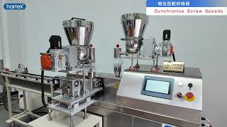 双螺杆挤出造粒实验线 HTGD 16 Lab Twin Screw Extrusion Pelletizing Line HTGD 16