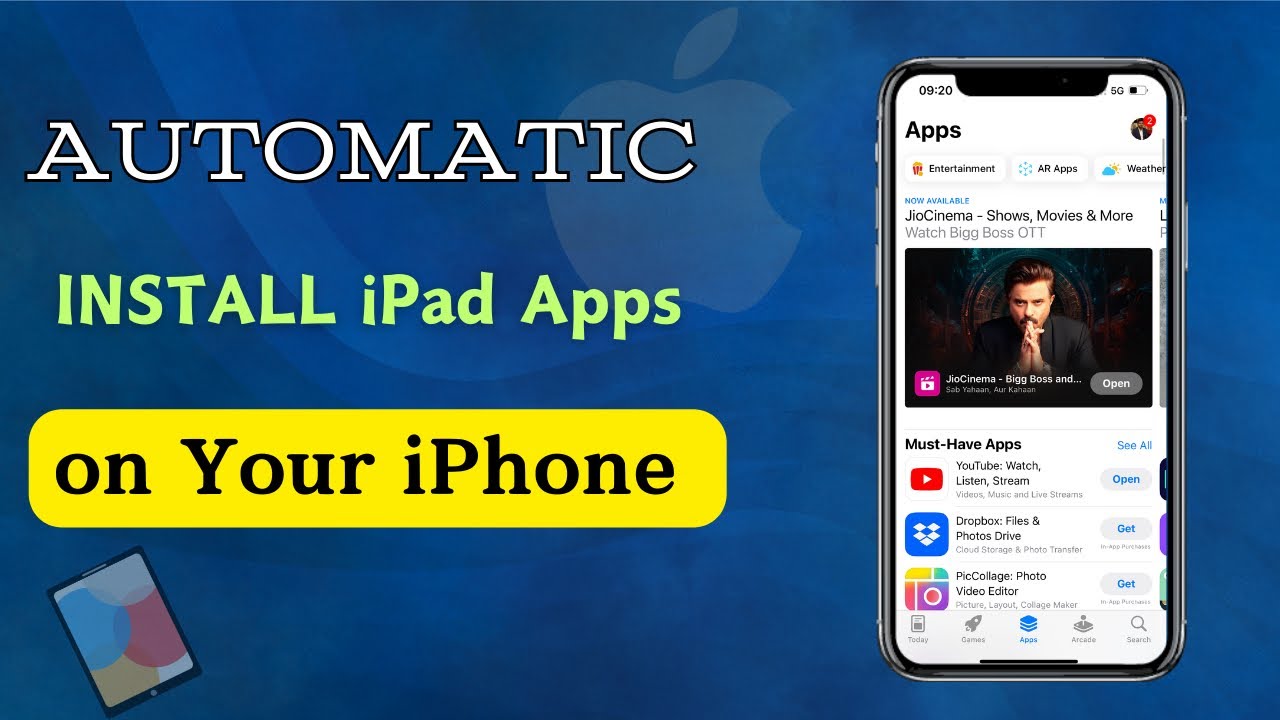 Automatic Install IPad Apps On IPhone YouTube Automatic Install IPad Apps On IPhone YouTube