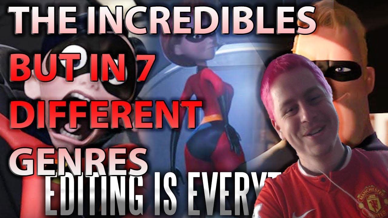 THE INCREDIBLES BUT IN 7 DIFFERENT GENRES - REACTION #EDITINGISEVERYTHING - THE INCREDIBLES BUT IN 7 DIFFERENT GENRES - REACTION #EDITINGISEVERYTHING