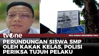 Kasat Reskrim Polres Bekasi Jelaskan Kasus Perundungan Siswa SMP di Tambun | tvOne