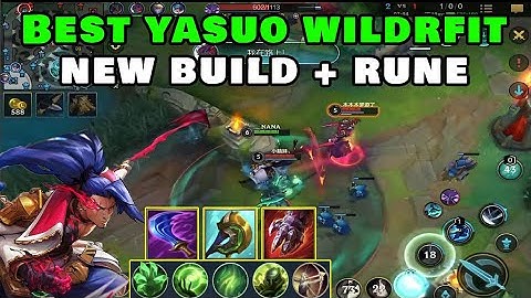 Yasuo Tốc chiến | Best Yasuo số 1 China dùng Build và Ngọc mới múa cực khét cân team quá kinh dị